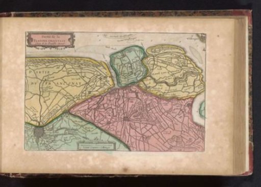 Map of East Flanders