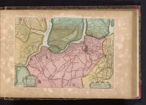 Map of the Marquisate of Bergen op Zoom