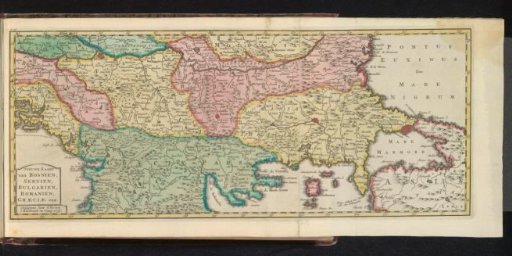 Map of the Balkans