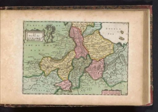 Map of the Duchy of Guelders