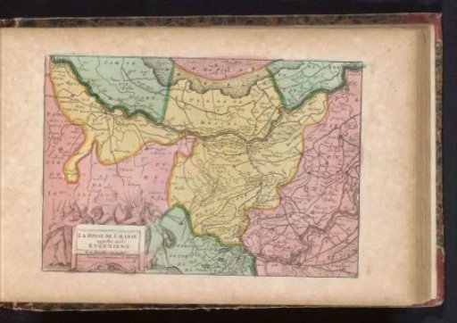 Map of the Fossa Eugeniana