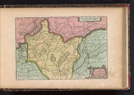 Map of the County of Zutphen