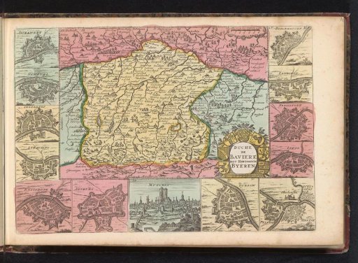 Map of Bavaria