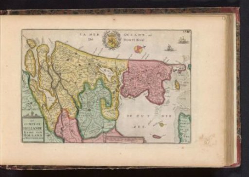 Map of the County of Holland