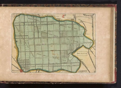 Map of the Polderized Beemster