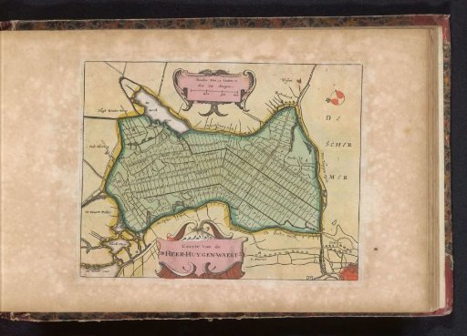 Map of the Polderized Heerhugowaard