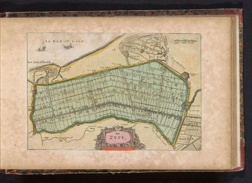 Map of the Polderized Zijpe