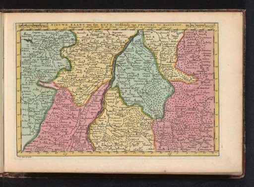 Map of the Rhine