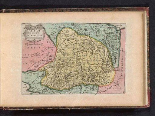 Map of Drenthe