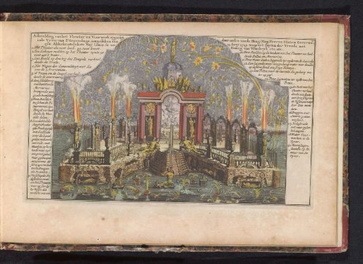 Fireworks for the Celebration of the Peace of Utrecht, 1713