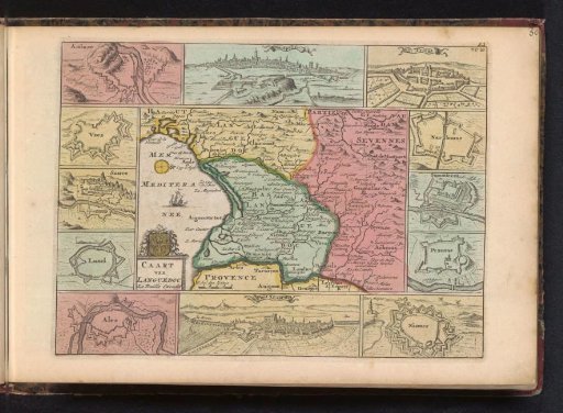 Map of Languedoc