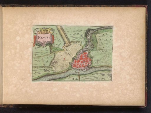 Map of Nantes