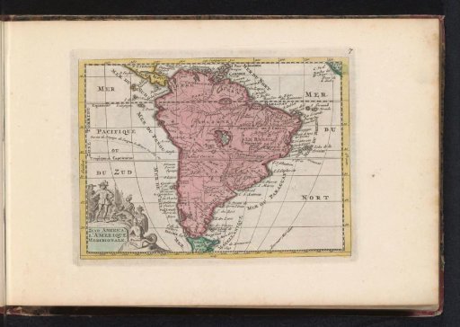 Map of South America