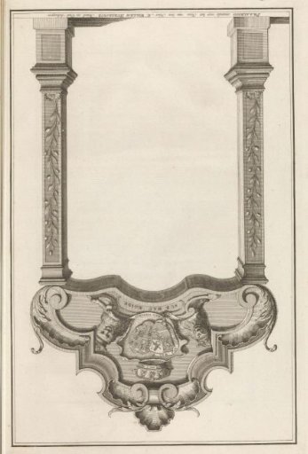 Triumphal arch for the house of W. Hurgonje, 1751