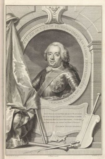 Portrait of Willem IV, 1751