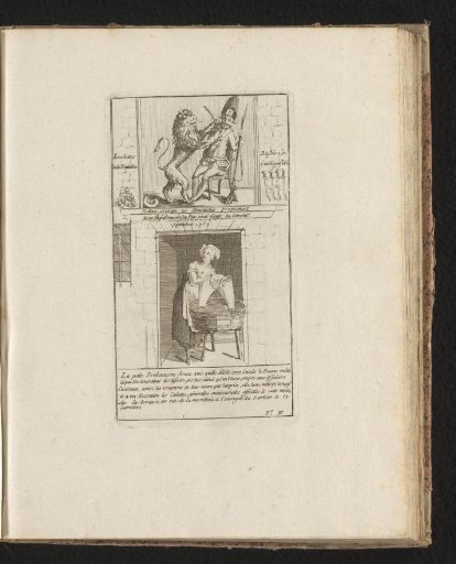 Brabant Lion Shaving the Austrian, 1787