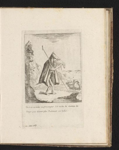 Joseph II as a wolf devouring a sheep