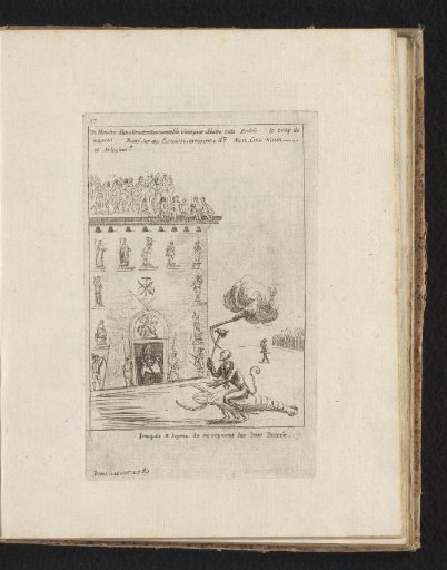 Joseph II as a monkey on a lobster