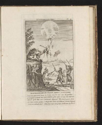 Satirical print on Trauttmansdorff and d'Alton