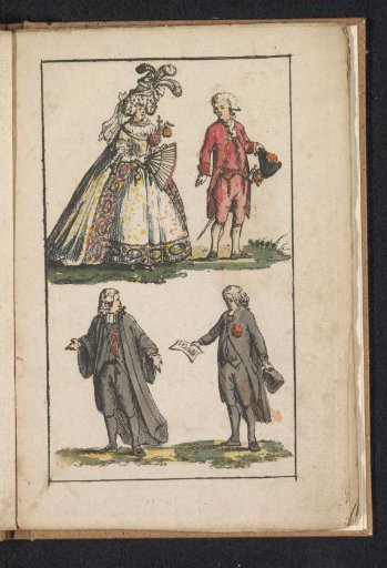 Distinguished Lady and Gentleman of the Court / Councillor and Advocate of the Court, 1792