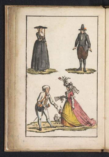Quakers / Fashionable Types, 1792