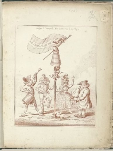 Title Print of the Series Hollandia Regenerata, 1795