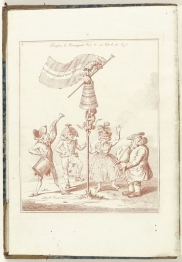 Title Print of the Series: La Rigenerazione dell'Olanda, 1795