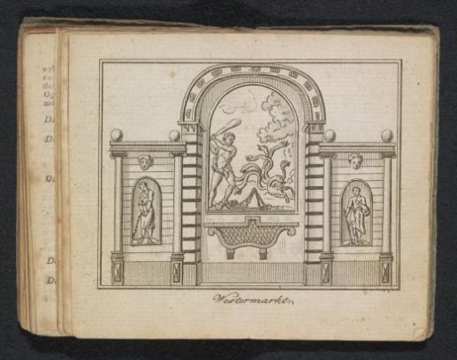 Destruction of Aristocracy, decoration on the Westermarkt, 1795