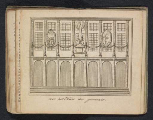 Decorations on the Town Hall on the Dam, 1795