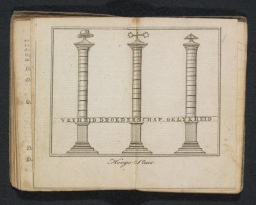 Liberty, Fraternity and Equality, decoration on the Hogesluis, 1795