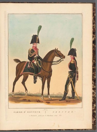 Guard of Honor in Drenthe, 1811