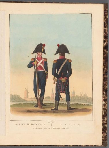 Guard of Honor in Delft, 1811