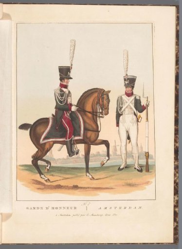 Guard of Honor in Amsterdam, 1811