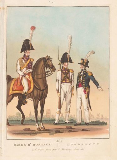 Guard of Honor in Dordrecht, 1811