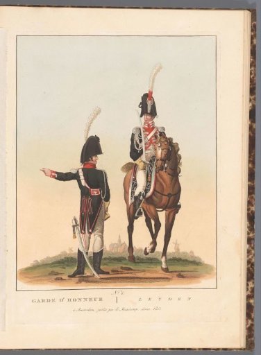 Guard of Honor in Leiden, 1811