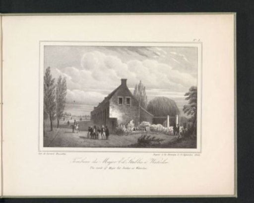 Grave of Edward Stables in Waterloo