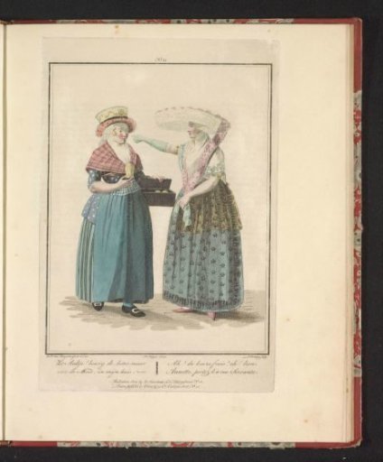 Frisian butter seller