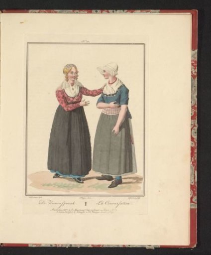 Woman from Katwijk and Woman from Volendam