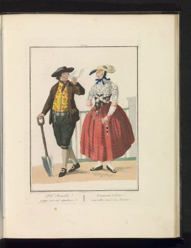 Man and woman from Zuid-Beveland