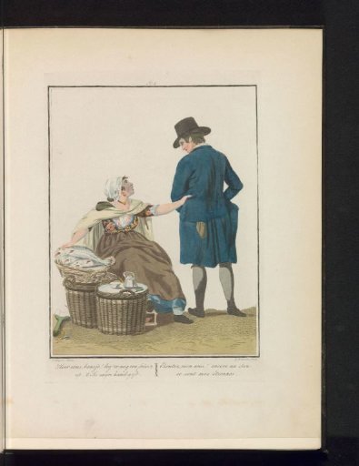 Fishmonger and Customer