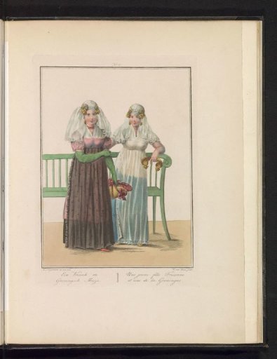 A Frisian and a Groningen Girl