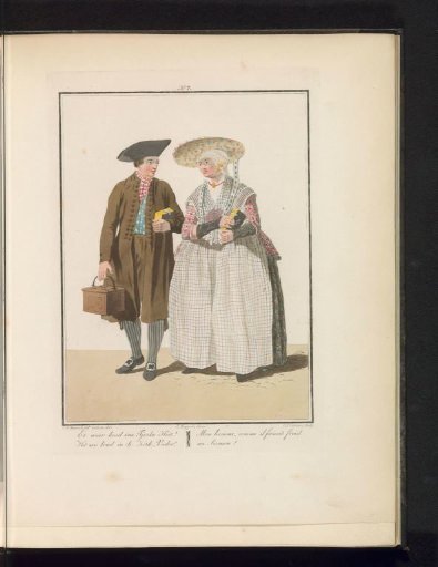 Fisherman and Fisherman's Wife from Friesland