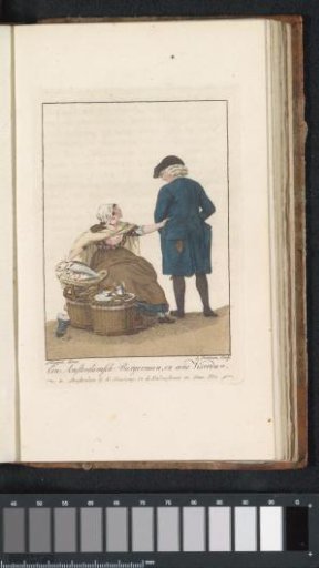 Fish Seller and Customer