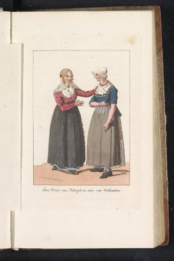 Woman from Katwijk and Woman from Volendam