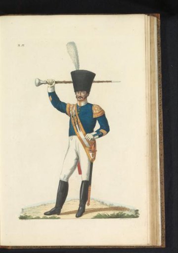 Drum-major of the National Infantry