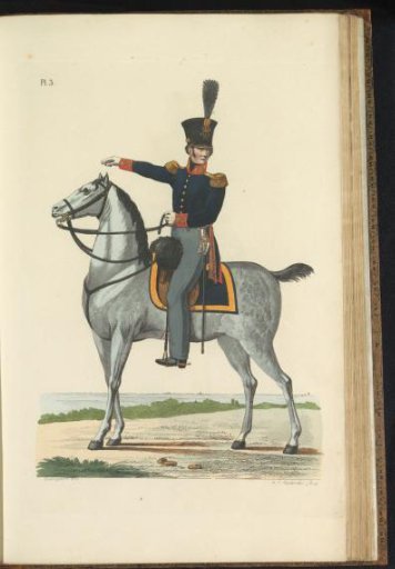 Colonel of the General Staff, (on horseback)
