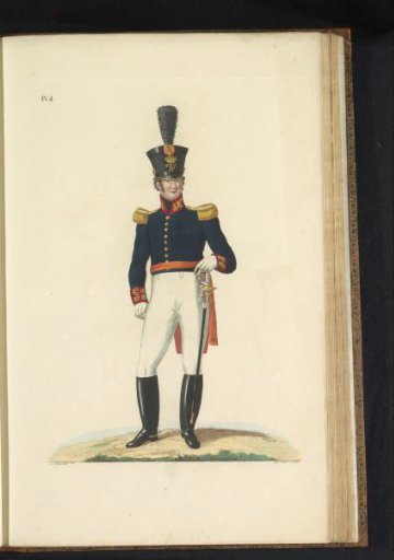 Lieutenant-Colonel of the General Quarter-Master Staff, in full dress uniform