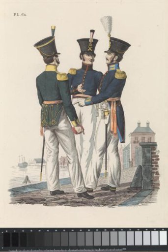 Senior Officer of the Netherlands-Indian Infantry. Officer of the Chasseurs, and Officer of the Artillery, in the West Indies
