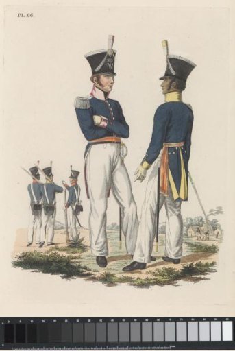 Surinamese Militia (of Paramaribo); Officers, Non-Commissioned Officer and Militiamen