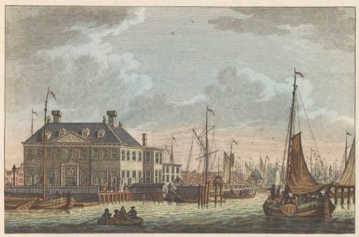 View of the Nieuwe Stadsherberg, ca. 1790